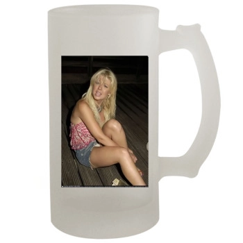 Tara Reid 16oz Frosted Beer Stein