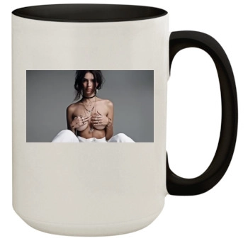 Emily Ratajkowski 15oz Colored Inner & Handle Mug