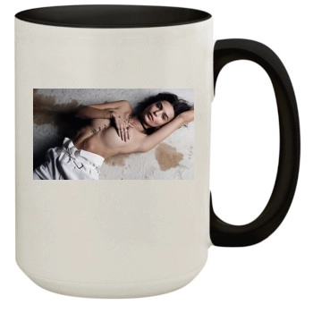 Emily Ratajkowski 15oz Colored Inner & Handle Mug