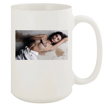 Emily Ratajkowski 15oz White Mug