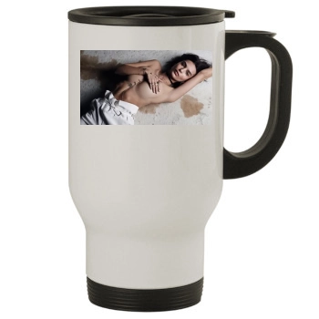 Emily Ratajkowski Stainless Steel Travel Mug