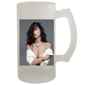 Emily Ratajkowski 16oz Frosted Beer Stein