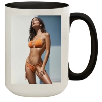 Emily Ratajkowski 15oz Colored Inner & Handle Mug