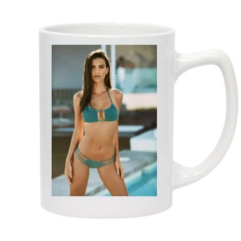 Emily Ratajkowski 14oz White Statesman Mug