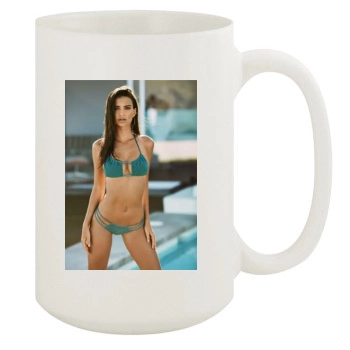 Emily Ratajkowski 15oz White Mug