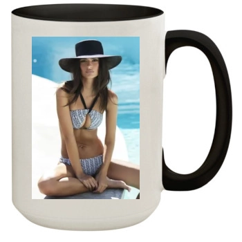 Emily Ratajkowski 15oz Colored Inner & Handle Mug