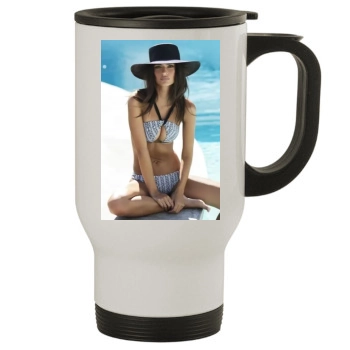 Emily Ratajkowski Stainless Steel Travel Mug