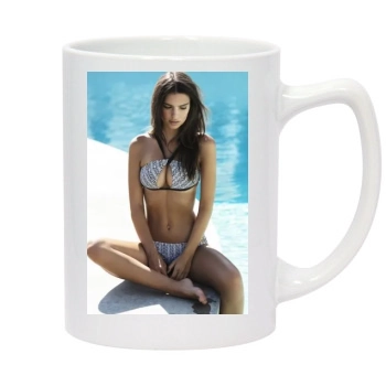 Emily Ratajkowski 14oz White Statesman Mug