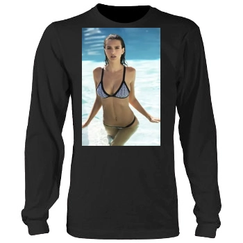 Emily Ratajkowski Men's Heavy Long Sleeve TShirt