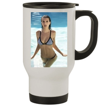 Emily Ratajkowski Stainless Steel Travel Mug