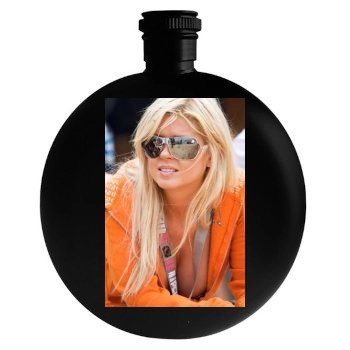 Tara Reid Round Flask