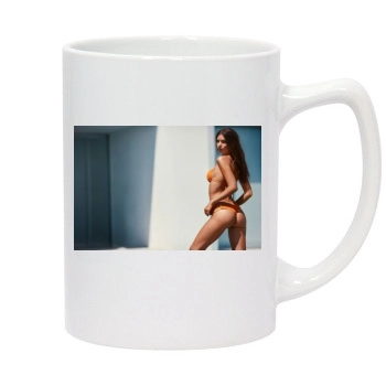 Emily Ratajkowski 14oz White Statesman Mug