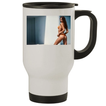 Emily Ratajkowski Stainless Steel Travel Mug