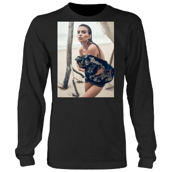 Emily Ratajkowski Men's Heavy Long Sleeve TShirt