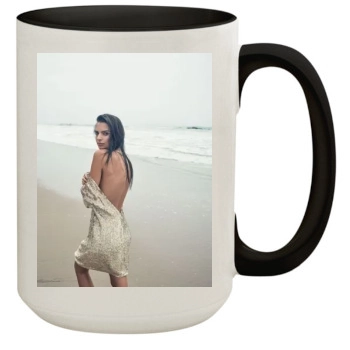 Emily Ratajkowski 15oz Colored Inner & Handle Mug