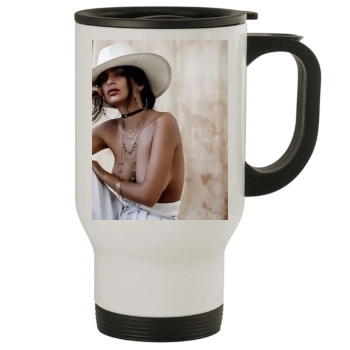 Emily Ratajkowski Stainless Steel Travel Mug