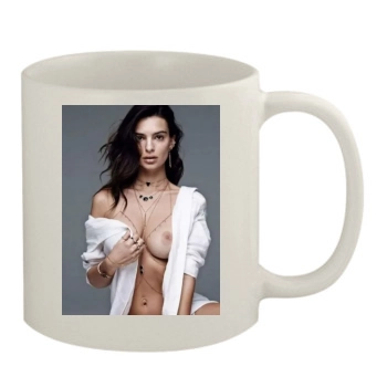 Emily Ratajkowski 11oz White Mug