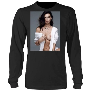 Emily Ratajkowski Men's Heavy Long Sleeve TShirt