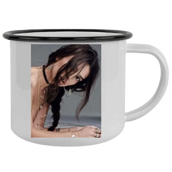 Emily Ratajkowski Camping Mug