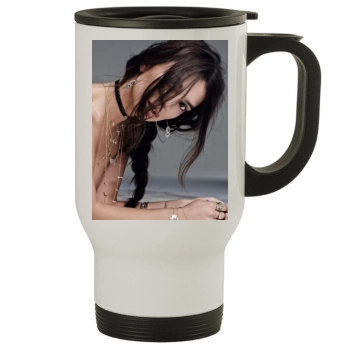 Emily Ratajkowski Stainless Steel Travel Mug