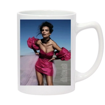 Emily Ratajkowski 14oz White Statesman Mug