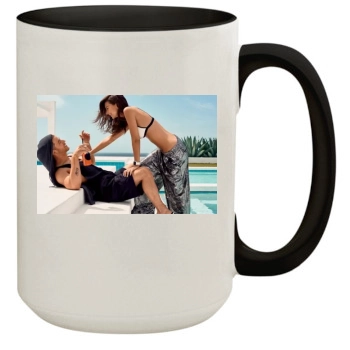 Emily Ratajkowski 15oz Colored Inner & Handle Mug