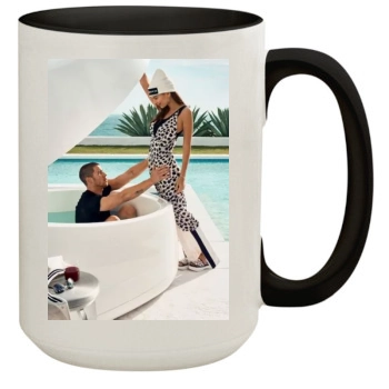 Emily Ratajkowski 15oz Colored Inner & Handle Mug