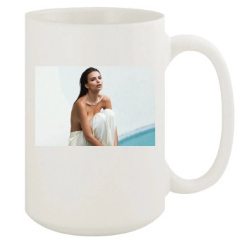 Emily Ratajkowski 15oz White Mug