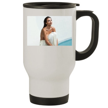 Emily Ratajkowski Stainless Steel Travel Mug