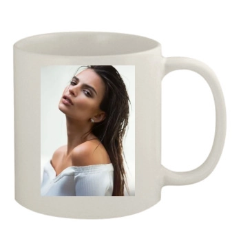 Emily Ratajkowski 11oz White Mug