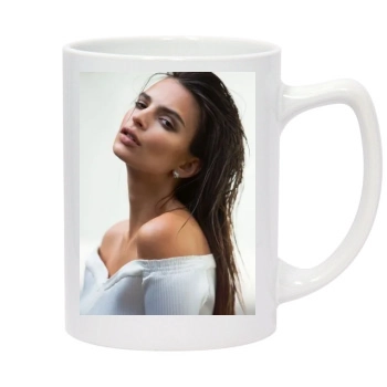 Emily Ratajkowski 14oz White Statesman Mug