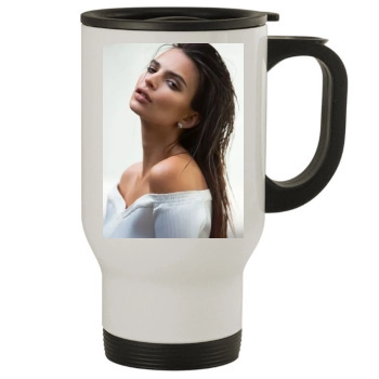 Emily Ratajkowski Stainless Steel Travel Mug