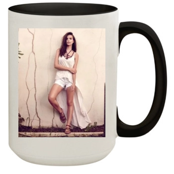 Emily Ratajkowski 15oz Colored Inner & Handle Mug