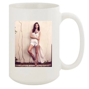 Emily Ratajkowski 15oz White Mug