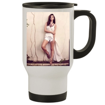 Emily Ratajkowski Stainless Steel Travel Mug