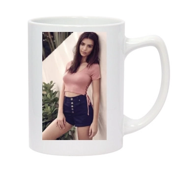 Emily Ratajkowski 14oz White Statesman Mug