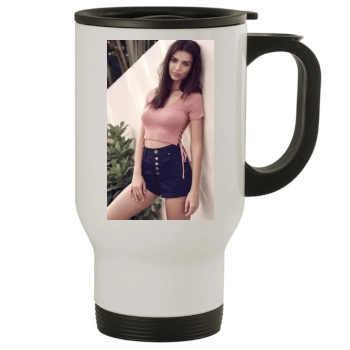 Emily Ratajkowski Stainless Steel Travel Mug