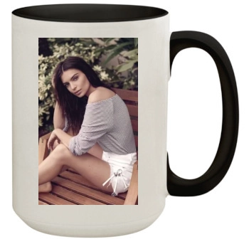 Emily Ratajkowski 15oz Colored Inner & Handle Mug