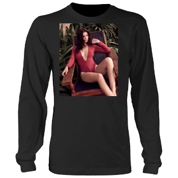 Emily Ratajkowski Men's Heavy Long Sleeve TShirt