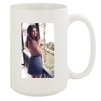 Emily Ratajkowski 15oz White Mug