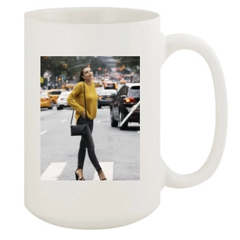 Emily Ratajkowski 15oz White Mug