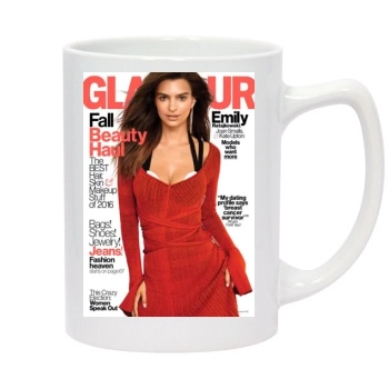 Emily Ratajkowski 14oz White Statesman Mug