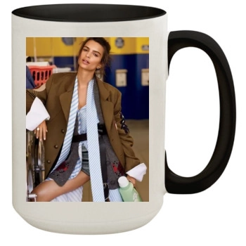 Emily Ratajkowski 15oz Colored Inner & Handle Mug