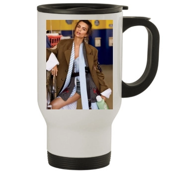 Emily Ratajkowski Stainless Steel Travel Mug