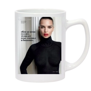 Emily Ratajkowski 14oz White Statesman Mug