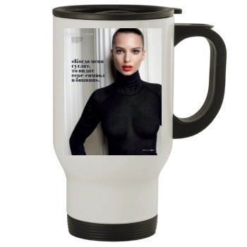 Emily Ratajkowski Stainless Steel Travel Mug