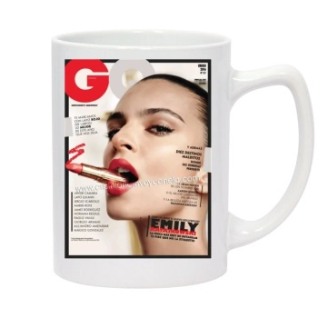 Emily Ratajkowski 14oz White Statesman Mug