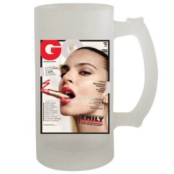 Emily Ratajkowski 16oz Frosted Beer Stein