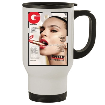 Emily Ratajkowski Stainless Steel Travel Mug