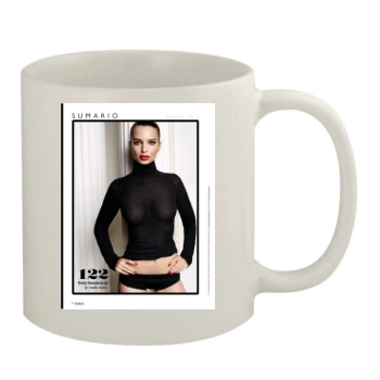 Emily Ratajkowski 11oz White Mug